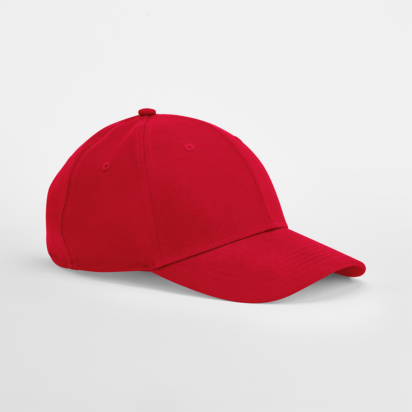 Czapka Sportowa Poliester Recykling Oddychajaca CB172R - Pure Red