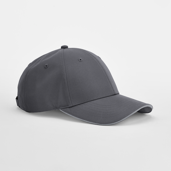 Czapka 6-panelowa Poliester z recyklingu CB195R - Graphite Grey & Light Grey