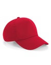 Czapka 5-panelowa Bawelniana Twill CB25 - Classic Red