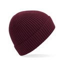 Czapka Prazkowana Akrylowa CB380 - Burgundy