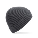 Czapka Prazkowana Akrylowa CB380 - Graphite Grey