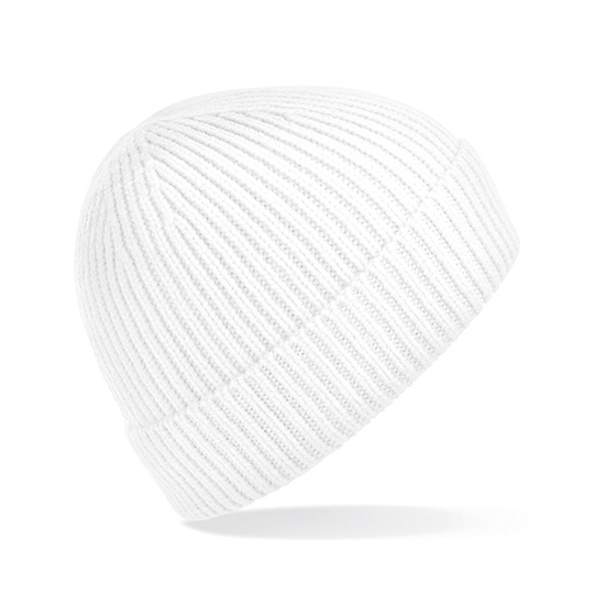 Czapka Prazkowana Akrylowa CB380 - White