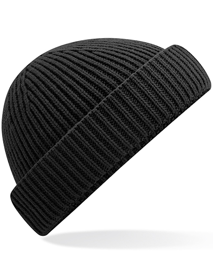 Czapka Prazkowana Z Recyklingu CB383R - Black
