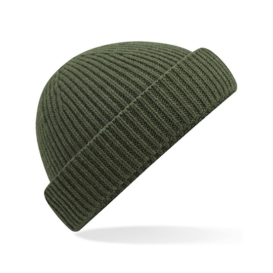 Czapka prążkowana z wywinięciem CB383R - Olive Green