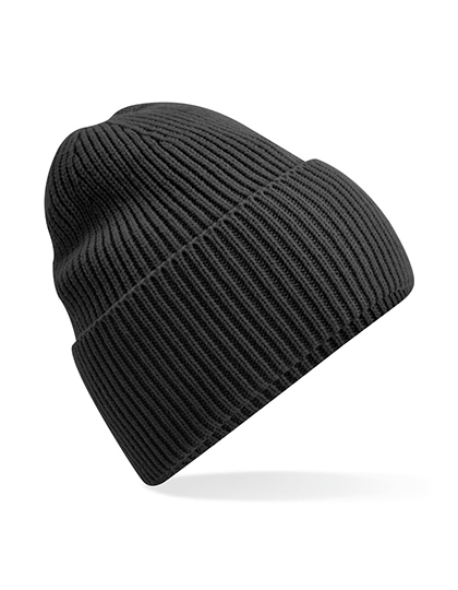 Czapka Beanie Prazkowana Recykling CB384R - Charcoal