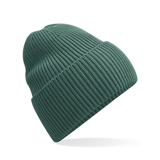 Czapka Beanie Prążkowana Recykling CB384R - Marine Green