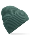 Czapka Beanie Prazkowana Recykling CB384R - Marine Green