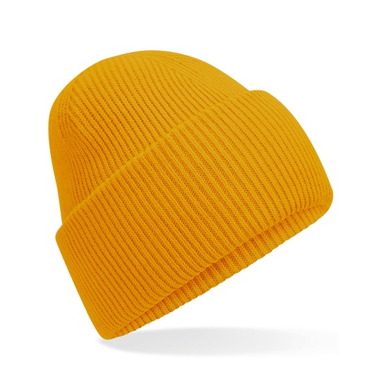 Czapka Dwuwarstwowa Poliester z Recyklingu CB385R - Mustard