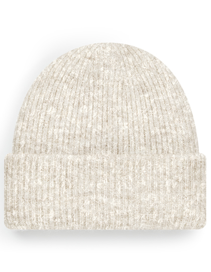 Dwuwarstwowa czapka prazkowana CB386 - Almond Marl