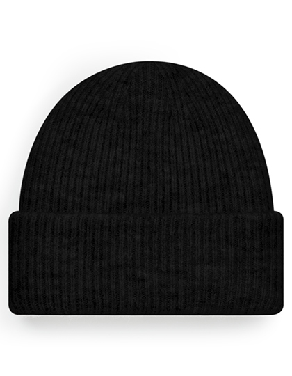 Dwuwarstwowa czapka prazkowana CB386 - Black Marl