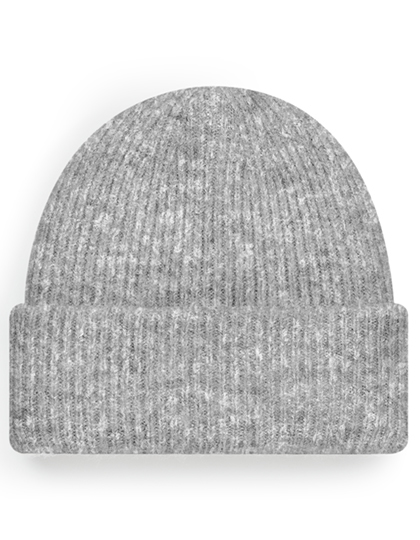 Dwuwarstwowa czapka prazkowana CB386 - Grey Marl