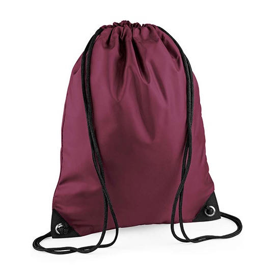 Worek Sportowy Wodoodporny Poliester BG10 - Burgundy