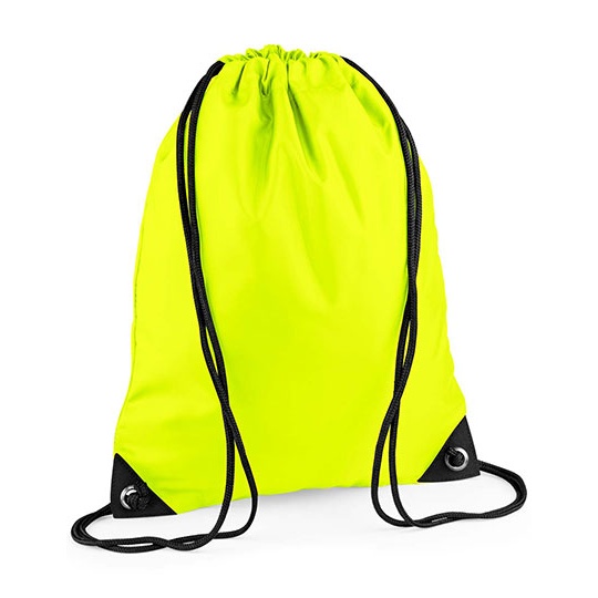 Worek Sportowy Wodoodporny Poliester BG10 - Fluorescent Yellow