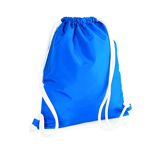 Wodoodporny worek sportowy z kieszenią BG110 - Sapphire Blue
