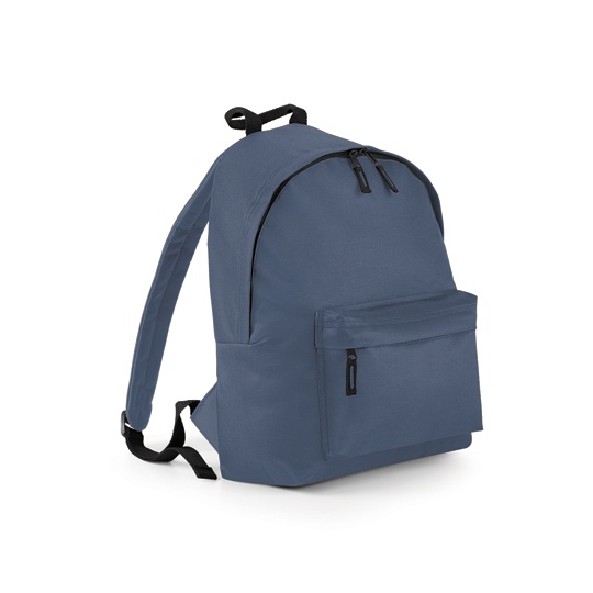 Plecak Miejski Poliester 18L BG125 - Airforce Blue & Graphite Grey