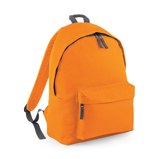 Plecak Miejski Poliester 18L BG125 - Orange & Graphite Grey