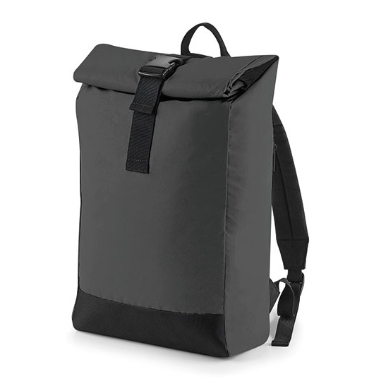 Plecak Roll-Top BG138 - Black Reflective