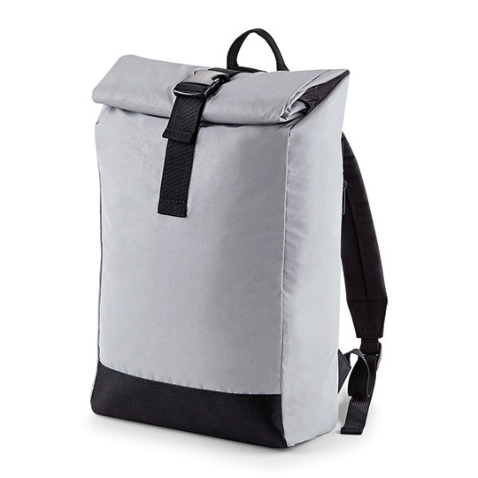 Plecak Roll-Top BG138 - Silver Reflective