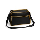 Torba na ramię retro BG14 - Black & Gold