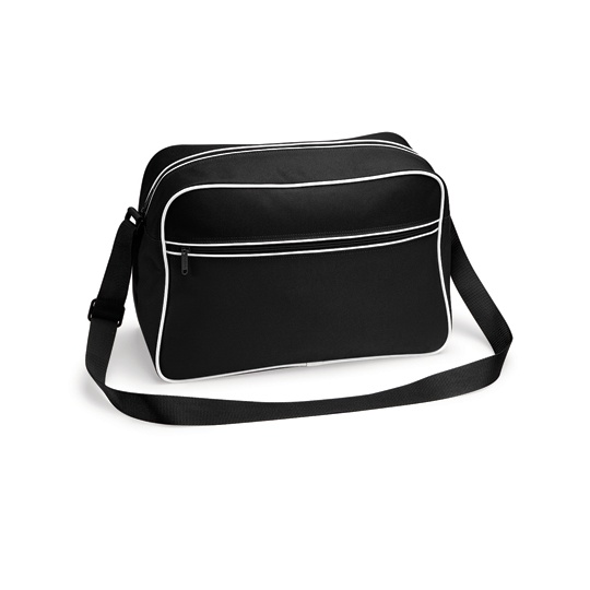 Torba na ramie retro BG14 - Black & White