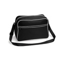 Torba na ramie retro BG14 - Black & White