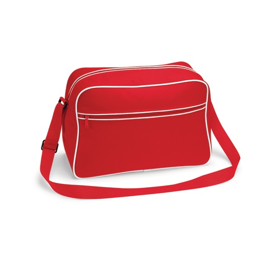 Torba na ramie retro BG14 - Classic Red & White