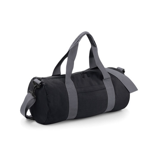 Torba Sportowa Poliester 600D BG140 - Black & Graphite Grey