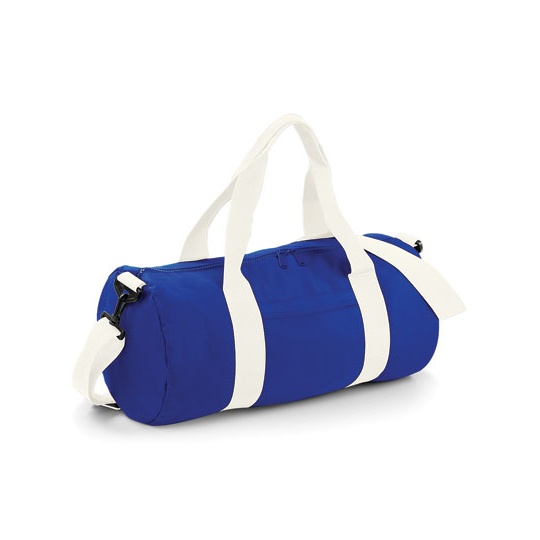 Torba Sportowa Poliester 600D BG140 - Bright Royal & Off White