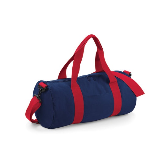 Torba Sportowa Poliester 600D BG140 - French Navy & Classic Red