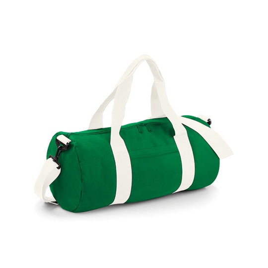 Torba Sportowa Poliester 600D BG140 - Kelly Green & Off White