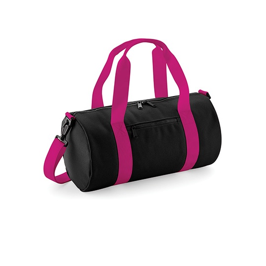 Torba Sportowa Mini Poliester 600D BG140S - Black & Fuchsia