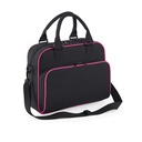 Torba Dziecieca Retro Poliester 600D BG145 - Black & Fuchsia