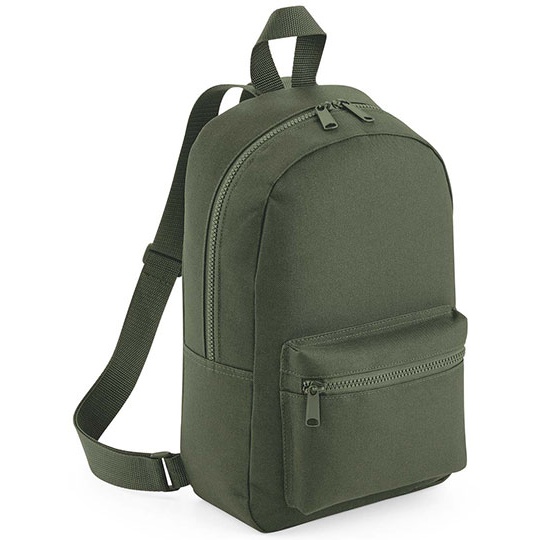 Mini plecak miejski BG153 - Olive Green