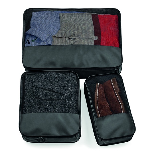 Zestaw organizerów podróżnych BG459 - Black