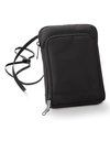Saszetka podrozna BG47 - poliester 600D - BagBase - Black
