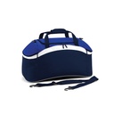 Torba Sportowa Z Kontrastowymi Panelami BG572 - French Navy & Bright Royal