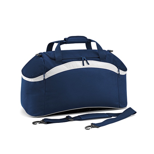 Torba Sportowa Z Kontrastowymi Panelami BG572 - French Navy
