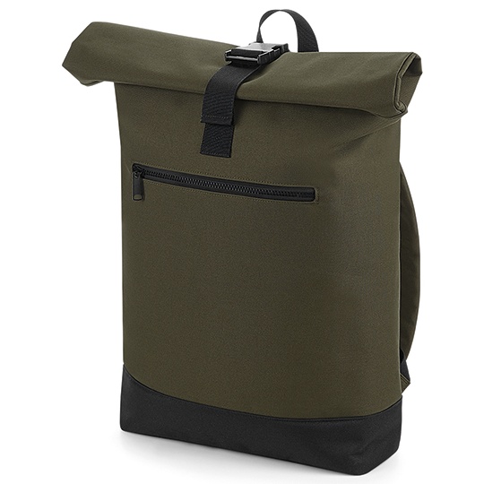 Plecak Roll-Top Poliester 20L BG855 - Military Green