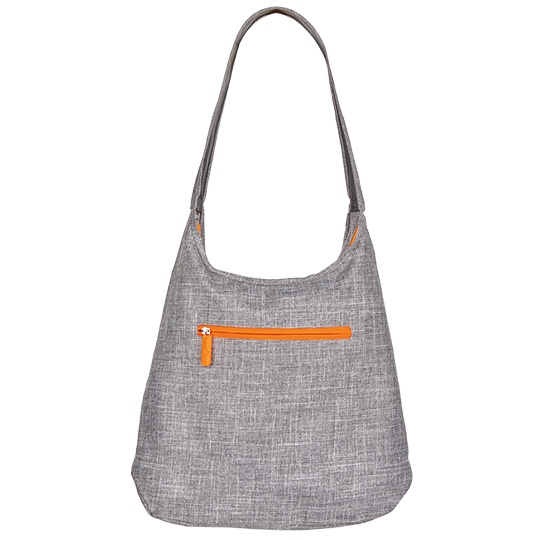 Torba City-Shopper BS17080 - Grey Melange & Neon Orange