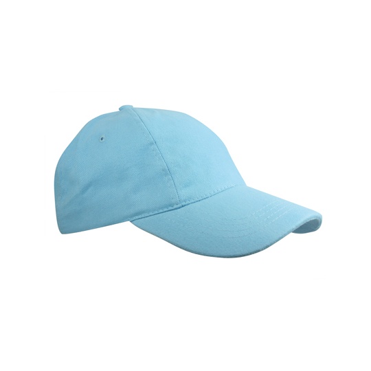 Czapka 5-panelowa Bawelniana C1750 - Light Blue