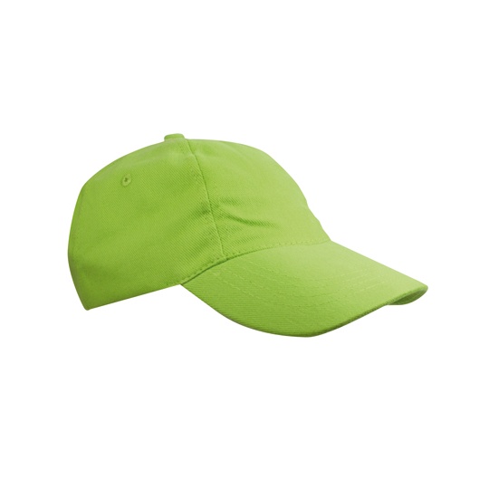 Czapka 5-panelowa Bawelniana C1750 - Lime Green