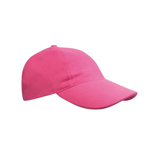 Czapka 5-panelowa Bawelniana C1750 - Pink