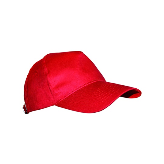 Czapka 5-panelowa Bawelniana C541K - Red