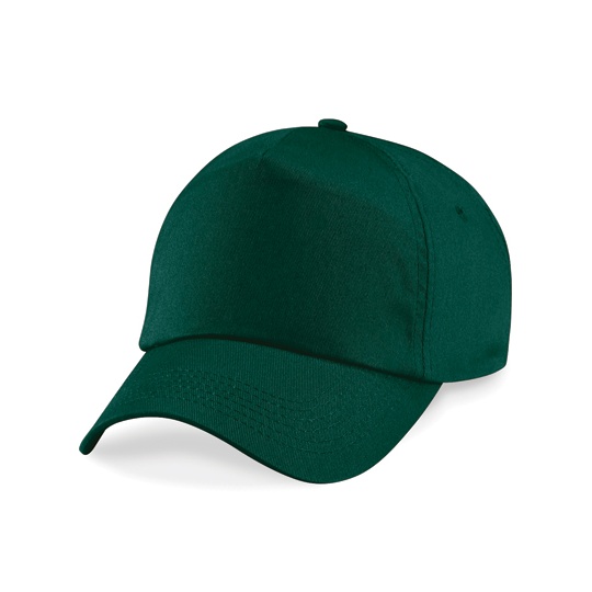 Czapka 5-panelowa Bawelniana Twill CB10B - Bottle Green