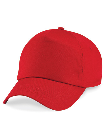 Czapka 5-panelowa Bawełniana Twill CB10B - Classic Red