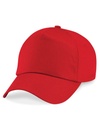 Czapka 5-panelowa Bawełniana Twill CB10B - Classic Red