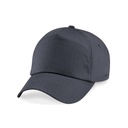 Czapka 5-panelowa Bawelniana Twill CB10B - Graphite Grey