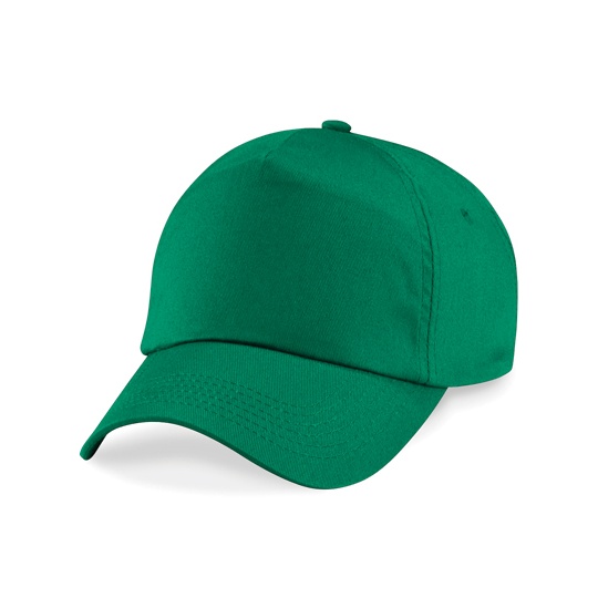 Czapka 5-panelowa Bawelniana Twill CB10B - Kelly Green