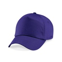 Czapka 5-panelowa Bawelniana Twill CB10B - Purple