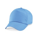 Czapka 5-panelowa Bawelniana Twill CB10B - Sky Blue
